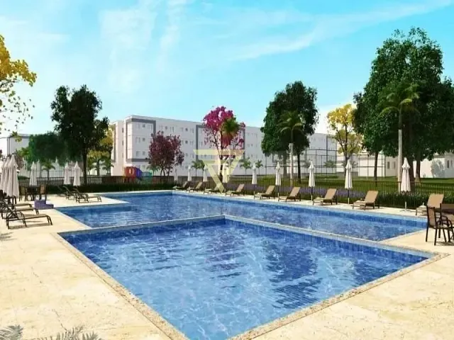 Apartamento com 42m² 2 quartos e 1 banheiro, à venda, no bairro Reserva real em Ribeirão Preto