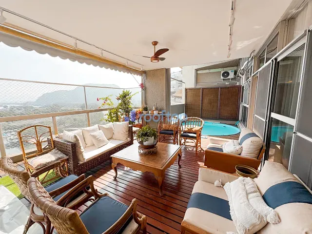 Apartamento 3 quartos e 5 banheiros, à venda, no bairro Itanhangá em Rio de Janeiro