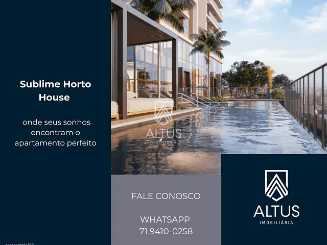 Apartamento 4 quartos e 1 banheiro, à venda, no bairro Horto Florestal em Salvador