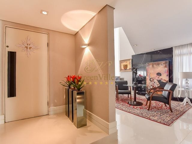 Apartamento com 638m² 4 quartos e 6 banheiros, à venda, no bairro Batel em Curitiba