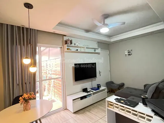 Apartamento 2 quartos e 1 banheiro, à venda, no bairro Recanto Camanducaia em Jaguariúna