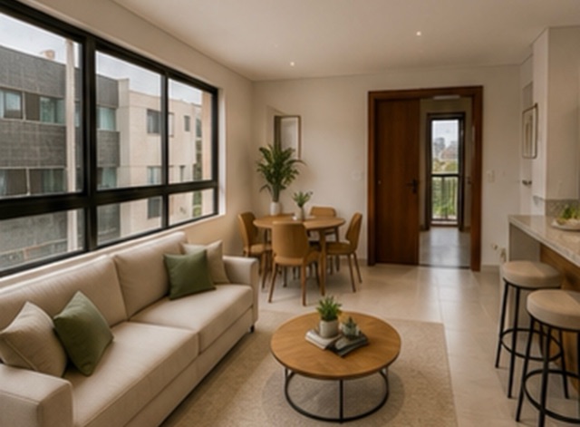 Apartamento com 152m² 2 quartos e 2 banheiros, para alugar, no bairro Pampulha em Belo Horizonte