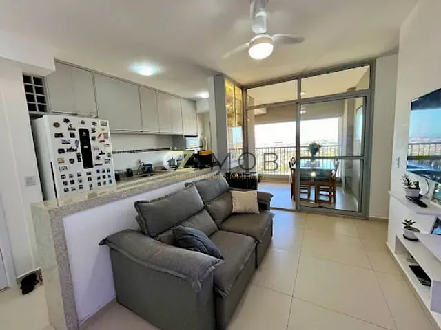 Apartamento com 65m² 2 quartos e 3 banheiros, à venda, no bairro Subsetor Sul - 3 (S-3) em Ribeirão Preto