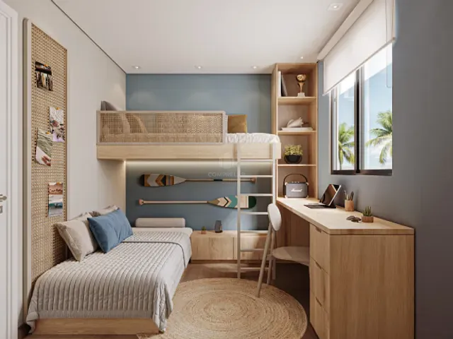 Apartamento 2 quartos e 2 banheiros, à venda, no bairro Cumbuco em Caucaia