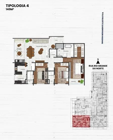 Apartamento, 4 quartos, 138 m² - Foto 16