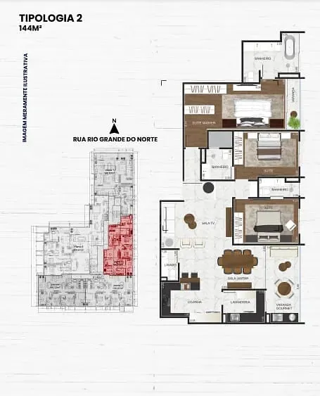 Apartamento, 4 quartos, 138 m² - Foto 15