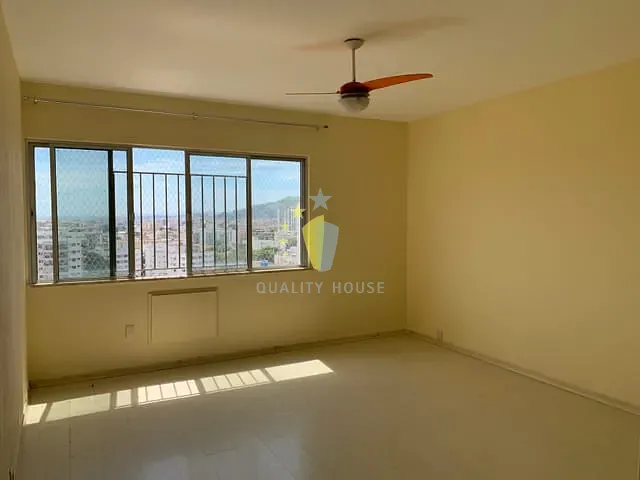 Apartamento com 93m² 3 quartos e 2 banheiros, à venda ou para alugar, no bairro Méier em Rio de Janeiro