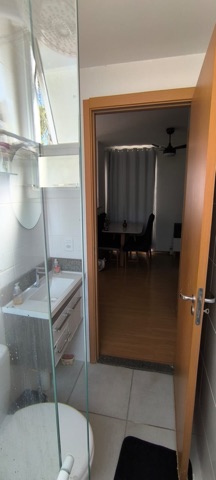 Apartamento 2 quartos e 1 banheiro, à venda, no bairro Chácaras Granja Pousada del Rey em Santa Luzia