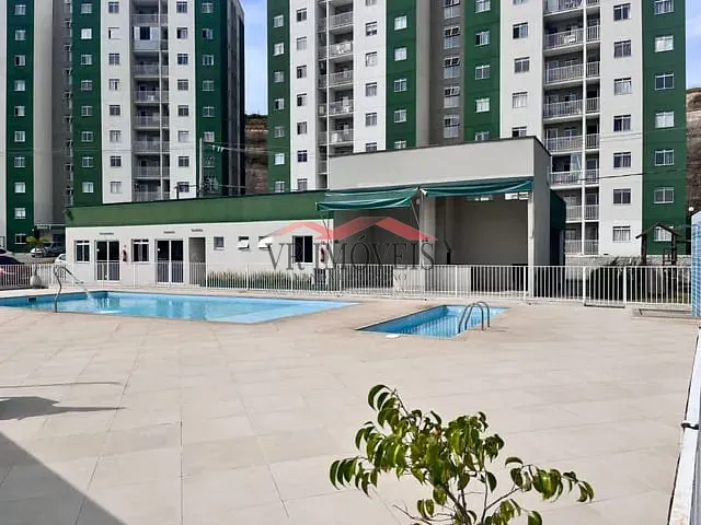 Apartamento com 66m² 2 quartos e 1 banheiro, para alugar, no bairro Três Poços em Volta Redonda