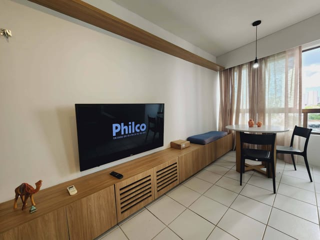 Foto do Apartamento - Rosarinho, 52m² | Mobiliado | 01 Quarto Suíte | 01 Wc Social | 01 Vga. Garagem | | BARLAVENTO IMÓVEIS