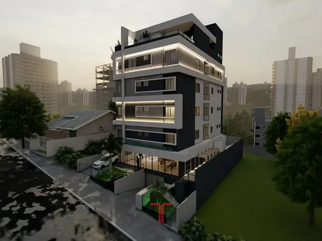 Apartamento 2 quartos e 2 banheiros, à venda, no bairro Água Verde em Curitiba