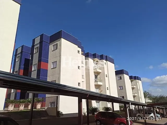 Apartamento com 63m² 2 quartos e 1 banheiro, para alugar, no bairro Jardim Ypê em Paulínia