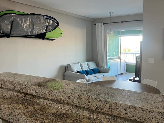 Foto do Apartamento - Apartamento frente mar com 03 dormitórios, sendo 01 suíte, à venda, Indaiá, Caraguatatuba, Litoral Norte de SP | Innova Imobiliária