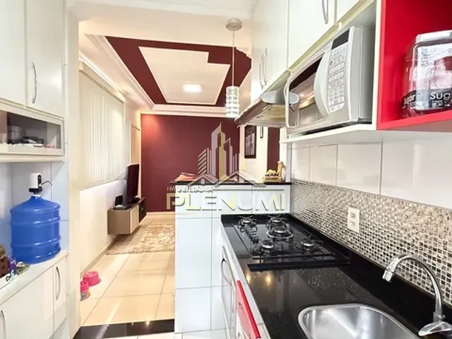 Apartamento 2 quartos e 1 banheiro, à venda, no bairro Jardim Itapuã em Rio Claro