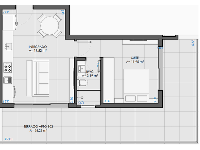 Foto do Apartamento - Apartamento com terraço à Venda, Jurerê, Florianópolis, SC | Jurere Brokers