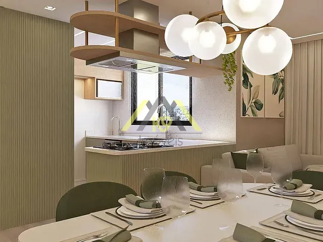 Apartamento 2 quartos e 2 banheiros, à venda, no bairro Tingui em Curitiba