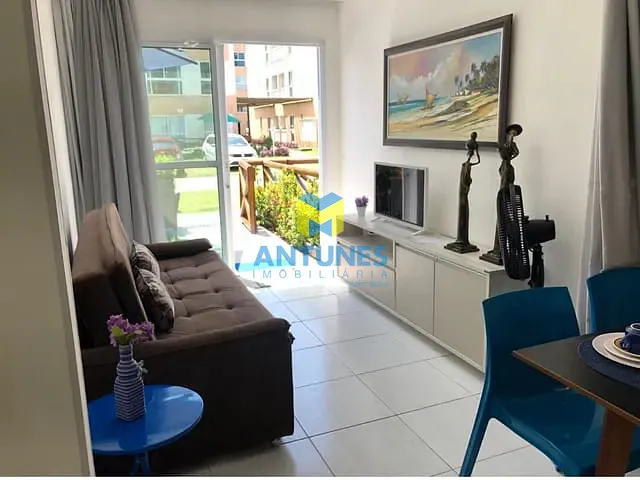 Apartamento com 49m² 1 quarto e 1 banheiro, à venda, no bairro Porto de Galinhas em Ipojuca