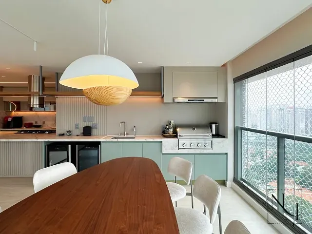 Apartamento com 131m² 3 quartos e 5 banheiros, à venda, no bairro Campo Belo em São Paulo