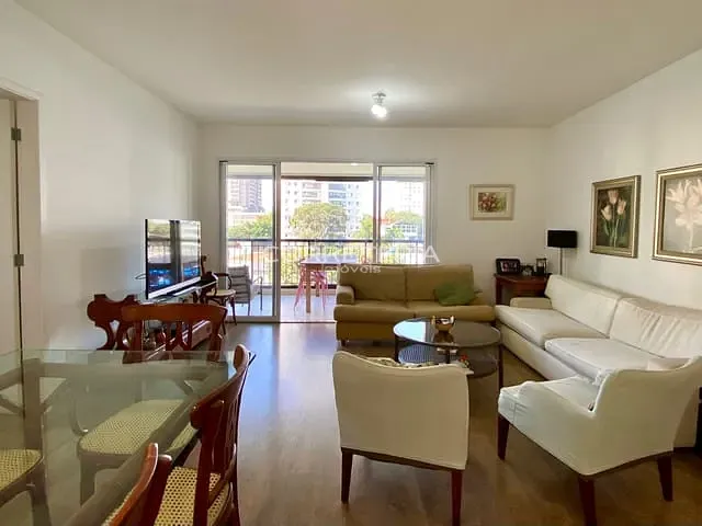 Apartamento com 129m² 4 quartos e 2 banheiros, à venda, no bairro Santo Amaro em São Paulo