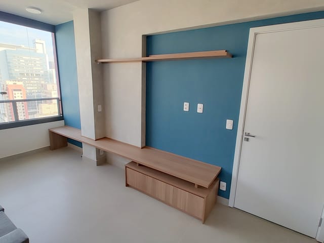 Apartamento 1 quarto e 1 banheiro, para alugar, no bairro Consolação em São Paulo