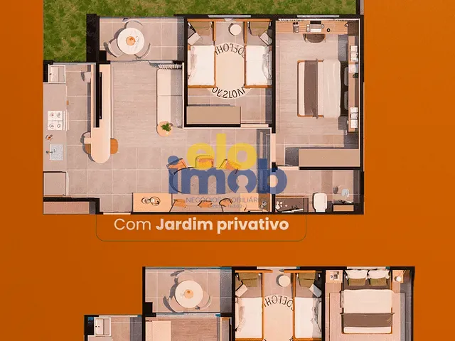 Apartamento 2 quartos e 1 banheiro, à venda, no bairro Cidade Alta em Caruaru