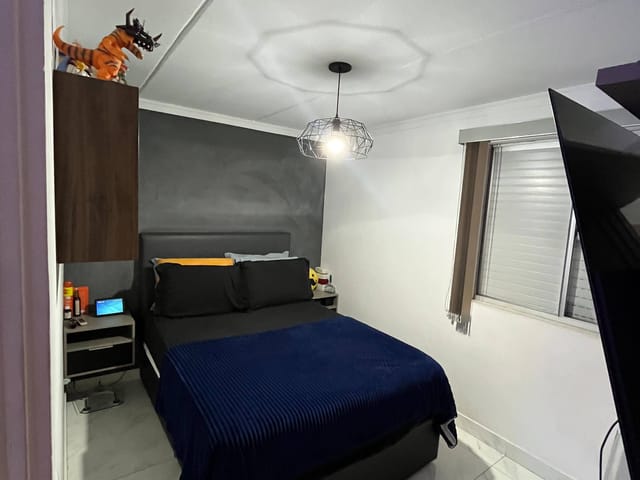 Apartamento com 40m² 2 quartos e 1 banheiro, à venda, no bairro Vila Antonieta em São Paulo
