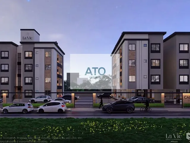 Apartamento 2 quartos e 2 banheiros, à venda, no bairro Areias em Tijucas