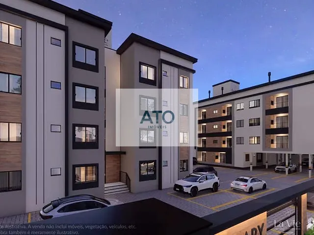 Apartamento 2 quartos e 2 banheiros, à venda, no bairro Areias em Tijucas