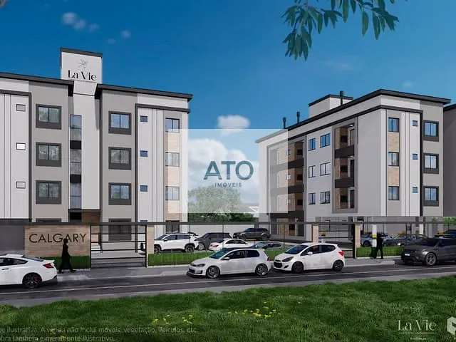Apartamento 2 quartos e 2 banheiros, à venda, no bairro Areias em Tijucas