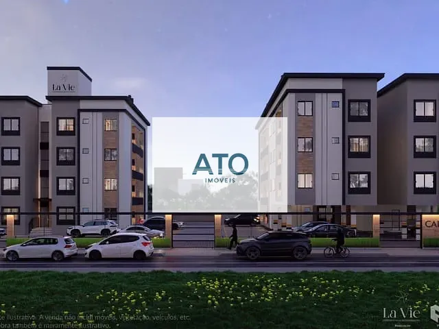 Apartamento 2 quartos e 2 banheiros, à venda, no bairro Areias em Tijucas