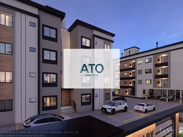 Apartamento 2 quartos e 2 banheiros, à venda, no bairro Areias em Tijucas