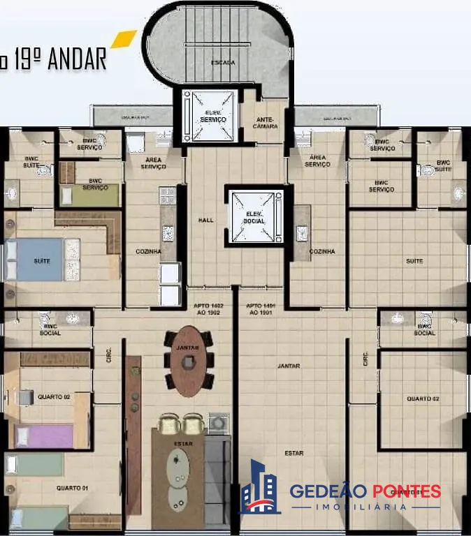 Apartamento, 3 quartos, 89 m² - Foto 7