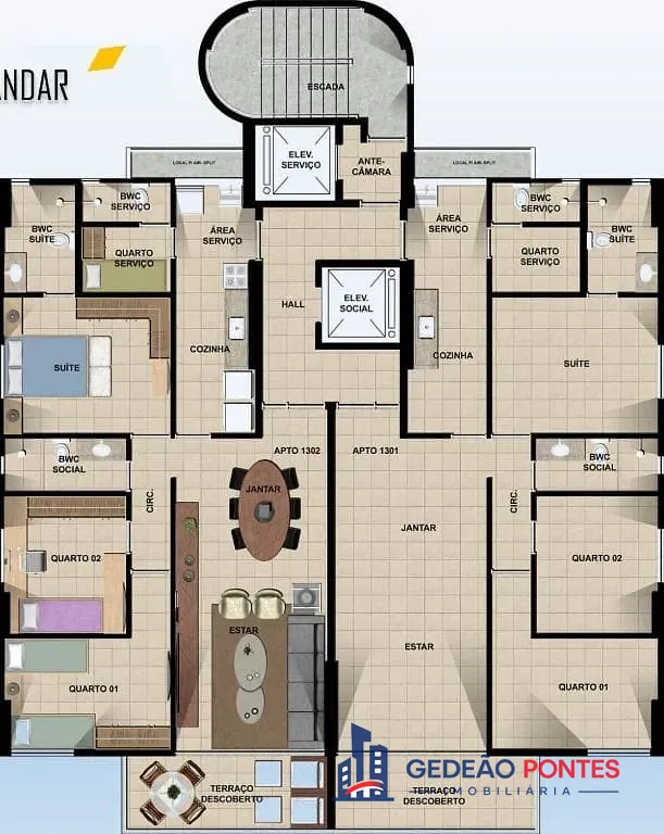 Apartamento, 3 quartos, 89 m² - Foto 6