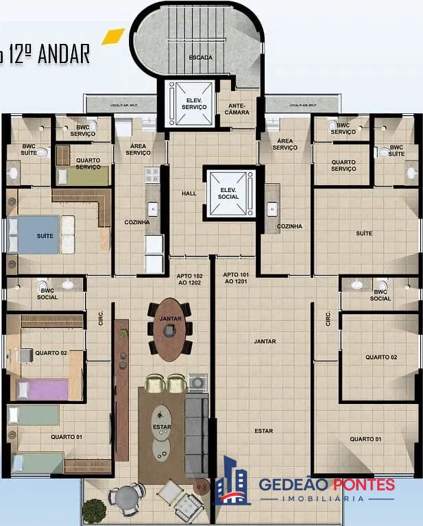Apartamento, 3 quartos, 89 m² - Foto 8