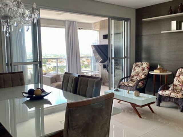 Apartamento com 134m² 3 quartos e 4 banheiros, à venda, no bairro Jardim Tropical em Cuiabá