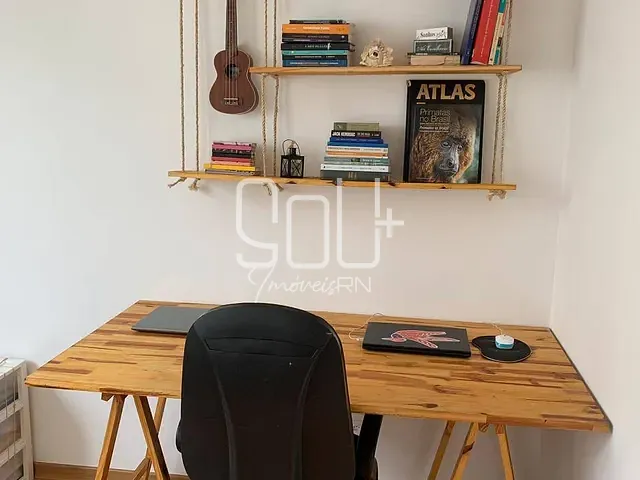 Apartamento com 65m² 2 quartos e 1 banheiro, à venda, no bairro Ponta Negra em Natal
