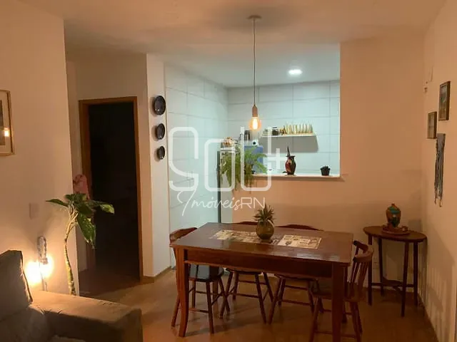 Apartamento com 65m² 2 quartos e 1 banheiro, à venda, no bairro Ponta Negra em Natal