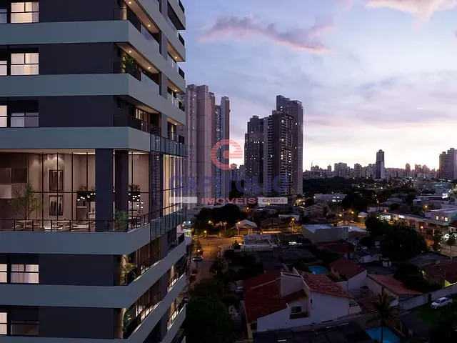 Apartamento 1 quarto e 2 banheiros, para alugar, no bairro Setor Marista em Goiânia