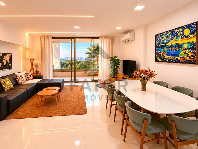 Apartamento com 182m² 3 quartos e 5 banheiros, à venda, no bairro Flamengo em Rio de Janeiro