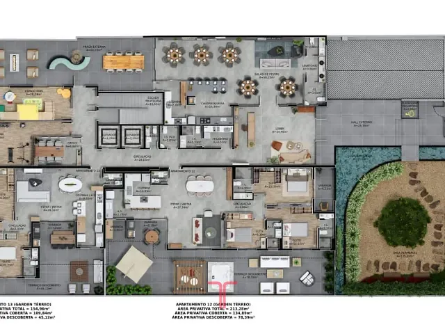 Apartamento 3 quartos e 3 banheiros, à venda, no bairro Água Verde em Curitiba