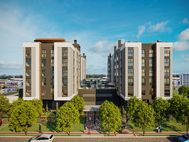 Foto do Apartamento - Apartamento à venda 2 Quartos, 1 Suite, 2 Vagas, 62.89M², Três Vendas, Pelotas - RS | Amalia Rodrigues | Imobiliária MCI