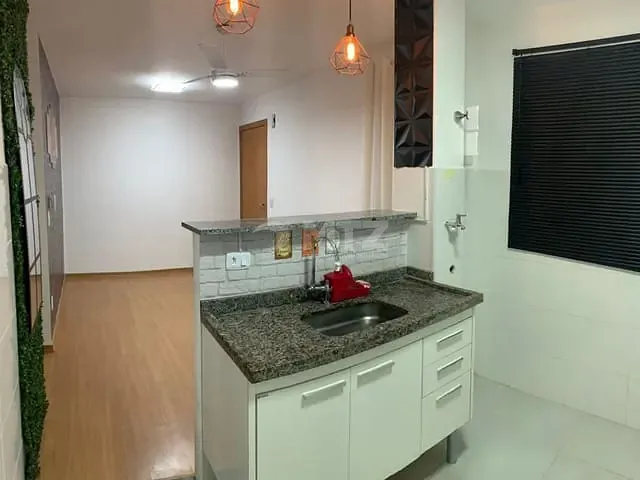 Apartamento 2 quartos e 1 banheiro, à venda, no bairro Chácara Recreio do Havaí em Botucatu