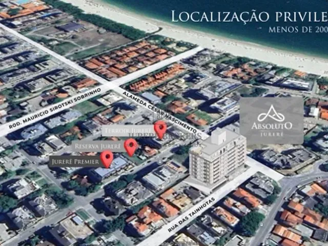 Apartamento 1 quarto e 1 banheiro, à venda, no bairro Jurerê em Florianópolis