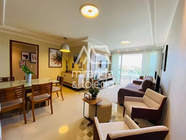 Apartamento com 85m² 3 quartos e 3 banheiros, à venda, no bairro Muquiçaba em Guarapari