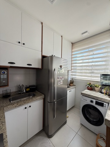 Apartamento 2 quartos e 1 banheiro, à venda, no bairro Boa Esperança em Santa Luzia