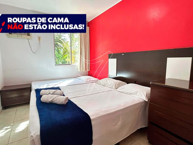 Apartamento 1 quarto e 1 banheiro, à venda, no bairro Esplanada em Rio Quente