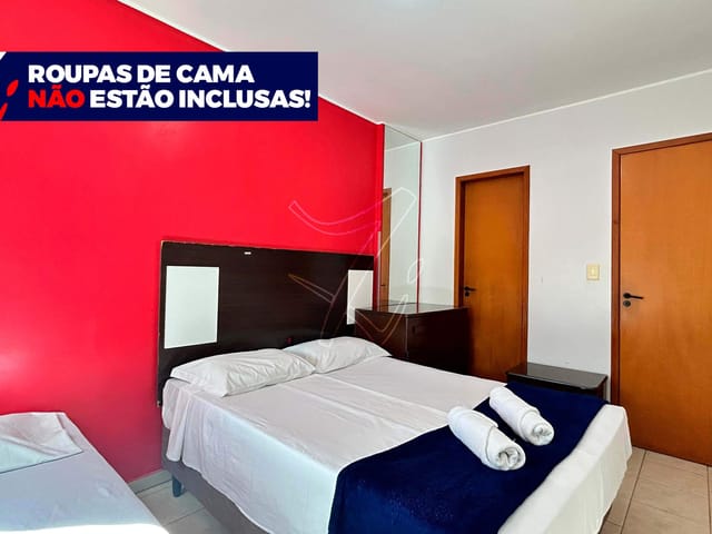 Apartamento 1 quarto e 1 banheiro, à venda, no bairro Esplanada em Rio Quente