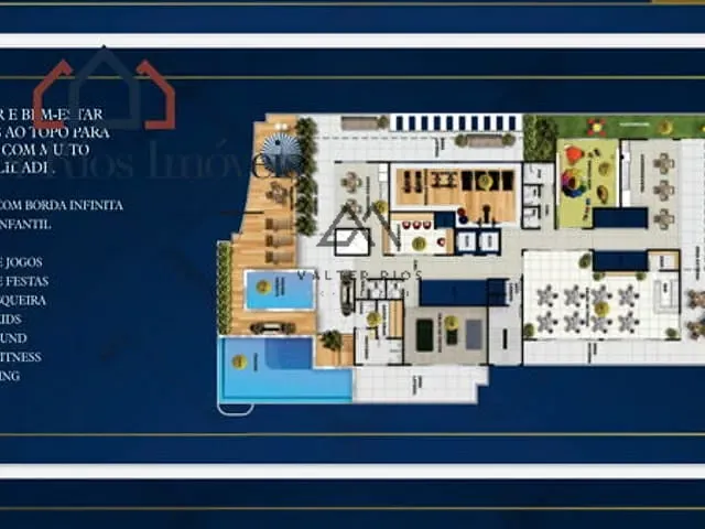 Apartamento com 175m² 3 quartos e 2 banheiros, à venda, no bairro Jardim Atlântico em Ilhéus