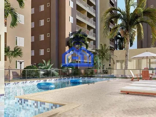 Apartamento com 9329m² 2 quartos e 1 banheiro, à venda, no bairro Indaiá em Caraguatatuba