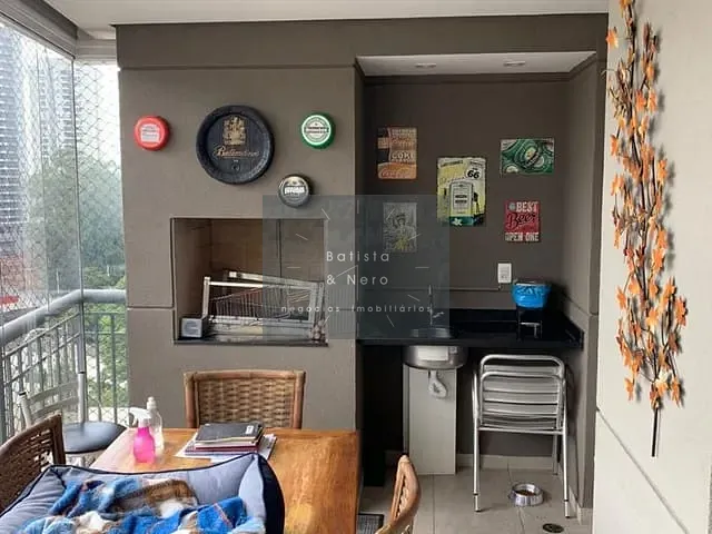 Apartamento com 150m² 3 quartos e 5 banheiros, à venda, no bairro Vila Andrade em São Paulo